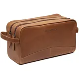 The Chesterfield Brand Stefan Kulturbeutel Leder 29 cm, Necessaire, braun