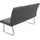 MCW Sitzbank G55 Grau-Braun 180 x 99 x 68 cm