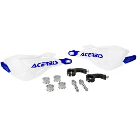 Acerbis X-Factory Handschutz Handprotektoren Weiss-Blau