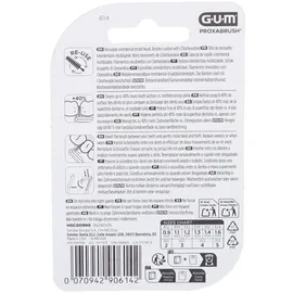 Gum Proxabrush Ersatzbürsten Tanne 0,7 mm 8 St.