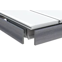 Traumgarten DreamDeck Platinum 200 cm grau