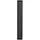 MonsterShop Röhrenheizkörper Oval 1800 x 240 mm 7,8 kW schwarz vertikal