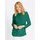 Classic Basics U-Boot-Pullover grün 44