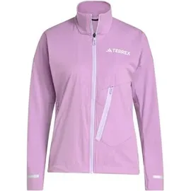 adidas Damen Funktionsjacke Terrex Xperior Cross-Country Ski, Größe XL in Lila PREPUR