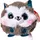 Ty Teeny Puffies Slush 10 cm Grau/Beige