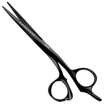 Tondeo Haarschneideschere ZENTAO BLACK Offset 5.5 CONBLADE