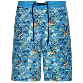 King Kerosin Badeshorts Swordfish Blau XL