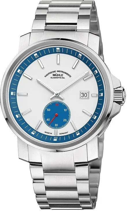Mühle-Glashütte Herrenuhr 29er Big Kleine Sekunde M1-25-87-MB - silber