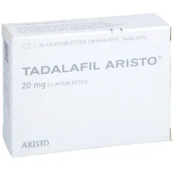 Tadalafil Aristo 20 Mg Filmtabletten 24 St