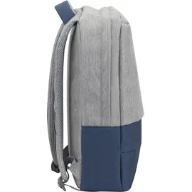 RivaCase® Rivacase 7567 Grau / Dunkelblau Notebookrucksack bis 17,3"