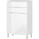 Germania Highboard 60 x 97 x 34 cm Weiß