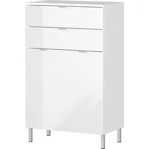 Germania Highboard 60 x 97 x 34 cm Weiß