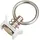 CONACORD Zurrösen aus Stahl für Zurrschiene 2 Stück 6,1 cm x 3,4 cm