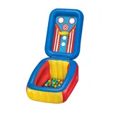 BESTWAY Multifunktionales Bällebad Flip 'n Toss 110 x 81 x 140 / 62 cm