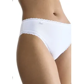 SLOGGI 24/7 Cotton Lace Tai Slip 38 Weiß
