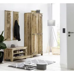 SIT Dielen-Set »FRIGO«, Mangoholz, natur - braun