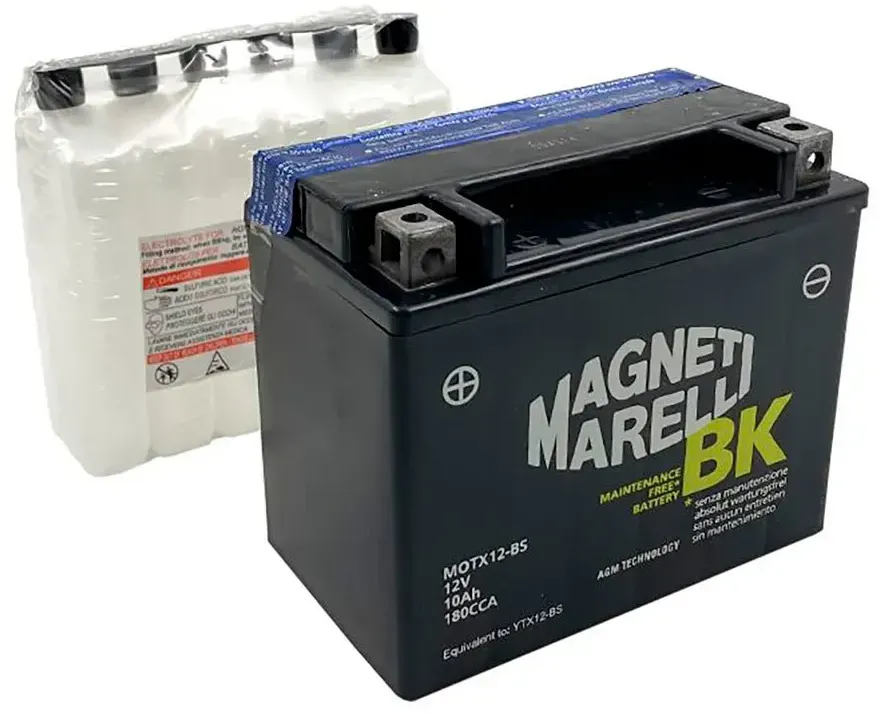 Magneti Marelli Mot12b-bs Agm-batterie - Multicolor - One Size
