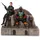Iron Studios Star Wars Boba Fett & Fennec Shand auf Thron Statue 23 cm
