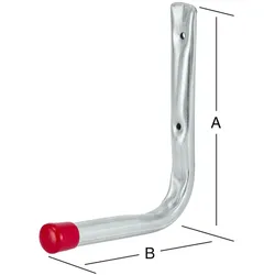 Wandhaken L Form