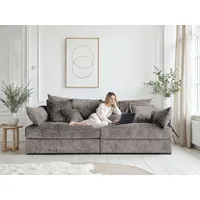 Home Affaire Big-Sofa Polyester 4-Sitzer Braun