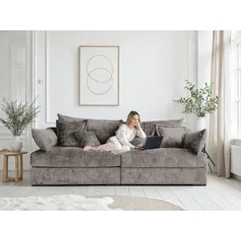 Home Affaire Big-Sofa Polyester 4-Sitzer Braun