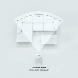 Meaco MeacoFan Sefte 8 20,3 cm Tischventilator Weiß