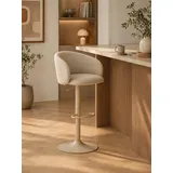 Actona Barhocker Eleanor 53 x 56 cm Beige