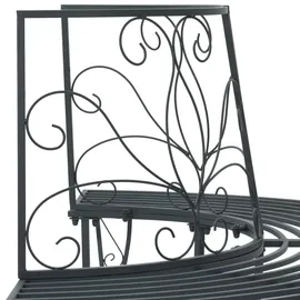 vidaXL Baumbank 160 x 80 x 89 cm Grau