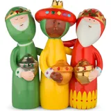 Alessi Uno, Due, Tre Re Magi Krippenfigur