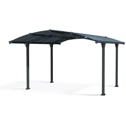 Canopia Arcadia Carport aus Aluminium 3,6 x 4,4 m