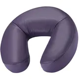 Colcolo Massage-Gesichtswiege, Gesichtsauflage, professionelle, atmungsaktive Gesichtswiege aus PU-, universell für Massagestühle, Schönheit, LILA