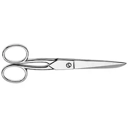 Clauss Stoffschere silber 15,0 cm