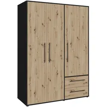 Forte »Mokkaris, OTTOs Choice, TOPSELLER! 3 oder 4 Türen, zeitloses Design« B/H/T ca. 145x200x59cm oder 206x200x59cm, schwarz