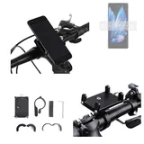 K-S-Trade Smartphone-Halterung für Vivo X Fold3 Pro, (Handyhalterung das Fahrrad Halter Lenkstange Fahrradhalterung) schwarz