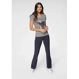 KangaROOS Jazzpants mit hohem Stretch-Anteil Blau 40