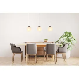 Nowa Esszimmerleuchte Pendelleuchte Hängelampe Glaskugeln E27 3-Flammig alabaster