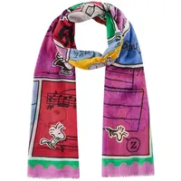 Codello Schal mit Peanuts-Motiven Onesize Damen