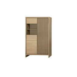 uno Highboard  Levanzo , holzfarben , Maße (cm): B: 113 H: 180 T: 45.0