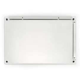 Zeller Memoboard Schiefer Glas 60 cm x 40 cm x 1,6 cm Anthrazit