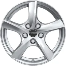 Borbet TL 6,5 x 16 5 x 108 ET50 MB63,4 Brillant Silber