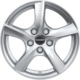 Borbet TL 6,5 x 16 5 x 108 ET50 MB63,4 Brillant Silber