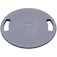 Gorilla Sports Balance Board mit Griffen, in Schwarz/Dunkelgrau schwarz|grau