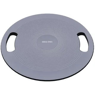 Gorilla Sports Balance Board mit Griffen, in Schwarz/Dunkelgrau schwarz|grau No Size