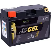 Intact Bike-Power GEL12-9B-4 CT9B-4, GT9B-4, 12V 8 Ah, 170 A (EN) Hochwertige GEL-Motorradbatterie mit 30% mehr Startleistung, Wartungsfreie GEL-Batterie