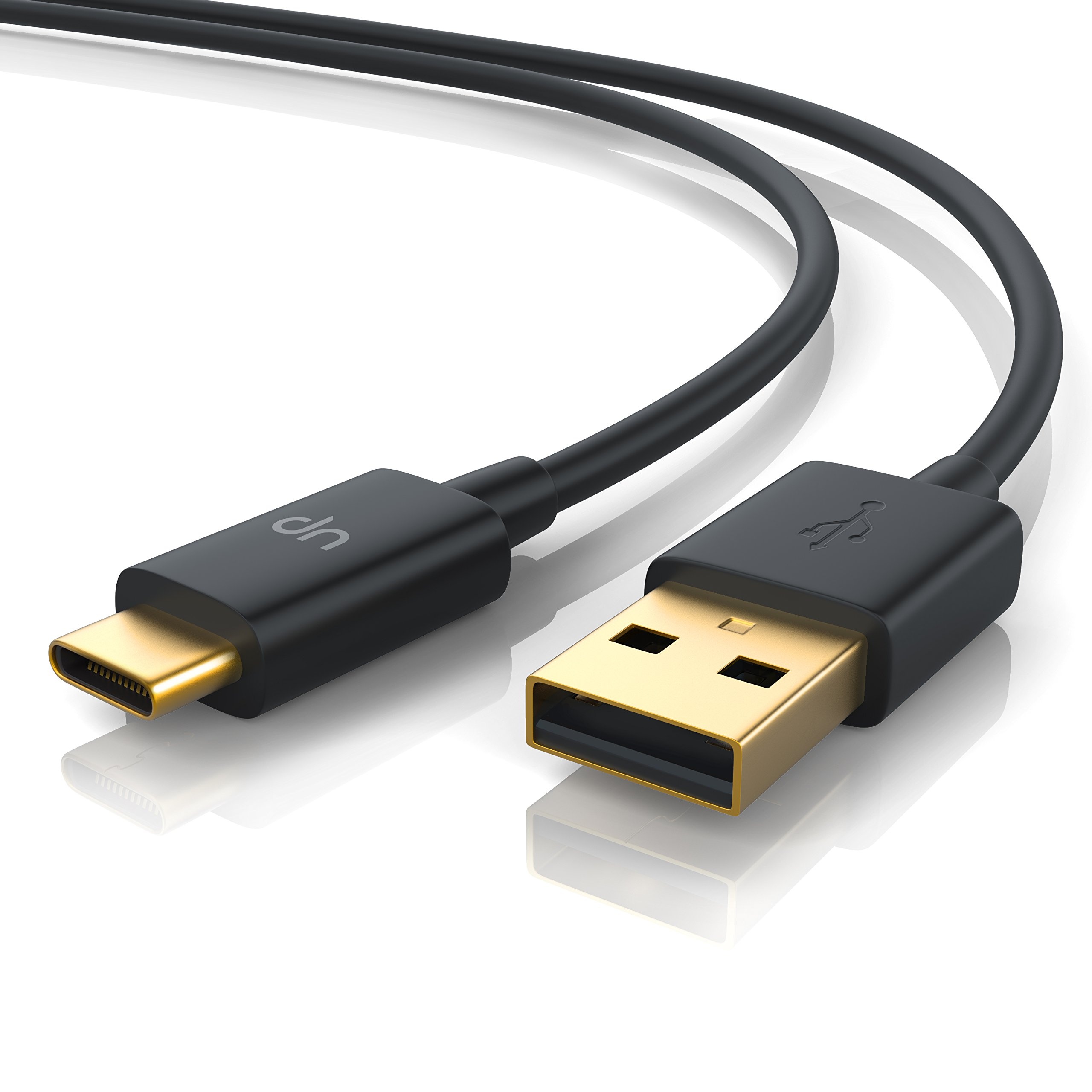 CSL - 1m USB A zu USB C Kabel - USB 3.1 Typ A zu USB Typ C Adapterkabel - für alle Typ C Geräte wie Nexus 6P, Nexus 5X, LG G5, ChromeBook Pixel, OnePlus 2 und kompatibel mit MacBook 2015 2016