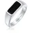 KUZZOI Ring 925 Sterling Silber in Silber | Gr.: 66