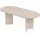 HANAH Home Ausziehtisch 160 x 75 x 90 cm beige