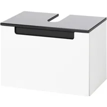 Held Waschbeckenunterschrank Siena 60 x 40 x 35 cm Anthrazit/Weiß