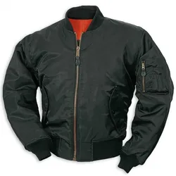 Brandit MA1 Bomberjacke schwarz M