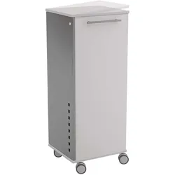 Rocada Mobiler Arbeitsplatz 47 x 120 x 50 cm grau